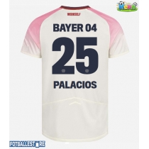 Bayer Leverkusen Exequiel Palacios #25 Bortedrakt 2025-26 Kortermet